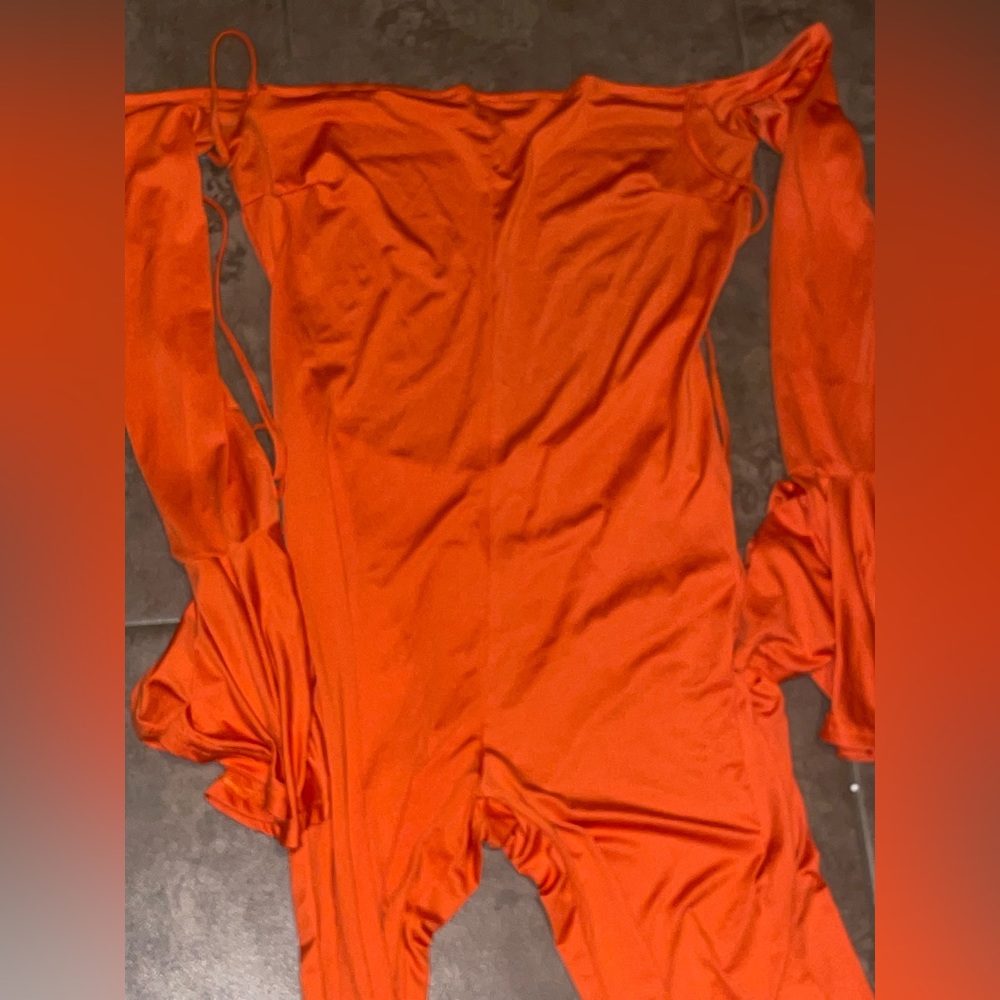Orange jumpsuit